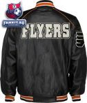 Куртка Филадельфия Флайерз / Philadelphia Flyers Faux Leather Varsity Jacket