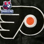 Куртка Филадельфия Флайерз / Philadelphia Flyers Faux Leather Varsity Jacket