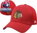 Кепка Чикаго Блэкхокс / Chicago Blackhawks Red Primary Logo Neo Flex Hat