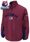 Куртка Колорадо Эвеланш / Colorado Avalanche Maroon Center Ice 1/4 Zip Hot Jacket