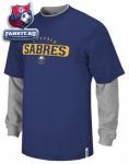 Кофта Баффало Сейбрз / Buffalo Sabres CH Splitter Long Sleeve Thermal T-Shirt