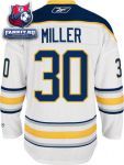 Игровой свитер Баффало Сейбрз / Ryan Miller Jersey: Reebok White #30 Buffalo Sabres Premier Jersey