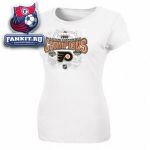 Женская футболка Филадельфия Флайерз / Philadelphia Flyers Women's 2010 Eastern Conference Champions Official Locker Room T-Shirt