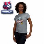 Женская футболка Чикаго Блэкхокс / Chicago Blackhawks Women's 2010 NHL Stanley Cup Champions Official Locker Room T-Shirt