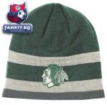Шапка Чикаго Блэкхокс / Chicago Blackhawks St. Patrick's Day Cuffless Knit Hat