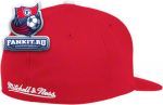 Кепка Детройт Ред Уингз / Detroit Red Wings Red Mitchell & Ness Vintage Alternate Logo Fitted Hat
