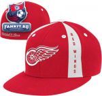 Кепка Детройт Ред Уингз / Detroit Red Wings Red Mitchell & Ness Panel Down Fitted Hat
