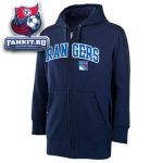 Толстовка Нью-Йорк Рейнджерс / New York Rangers Navy Signature Full-Zip Fleece Hooded Sweatshirt
