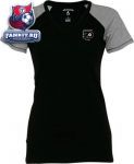 Женская футболка Филадельфия Флайерз / Philadelphia Flyers Women's Black Energy V-Neck T-Shirt