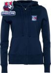 Женская толстовка Нью-Йорк Рейнджерс / New York Rangers Women's Navy Signature Full-Zip Hooded Sweatshirt