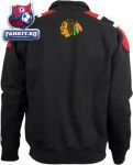 Кофта Чикаго Блэкхокс / Chicago Blackhawks Carbon Full-Zip Track Jacket