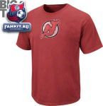 Футболка Нью-Джерси Девилз / New Jersey Devils Big & Tall Primary Logo T-Shirt