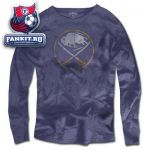 Кофта Баффало Сейбрз / Buffalo Sabres '47 Brand Blue Vintage Logo Scrum Long Sleeve T-Shirt