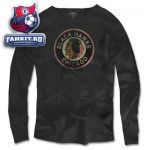 Кофта Чикаго Блэкхокс / Chicago Blackhawks '47 Brand Charcoal Vintage Logo Scrum Long Sleeve T-Shirt