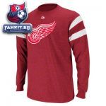 Кофта Детройт Ред Уингз / Detroit Red Wings Red Clear Shot Fashion Long Sleeve T-Shirt