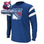 Кофта Нью-Йорк Рейнджерс / New York Rangers Blue Clear Shot Fashion Long Sleeve T-Shirt