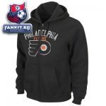 Толстовка Филадельфия Флайерз / Philadelphia Flyers Black Lasting Strength Full-Zip Fleece Hooded Sweatshirt