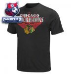 Футболка Чикаго Блэкхокс / Chicago Blackhawks Black Amazing Greats Retro T-Shirt