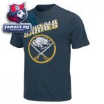 Футболка Баффало Сейбрз / Buffalo Sabres Navy Bank On It Heathered T-Shirt