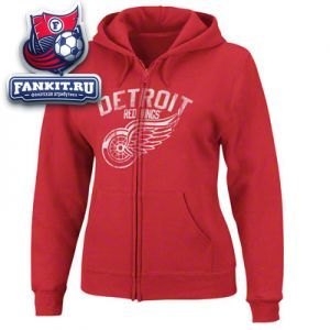 Женская толстовка Детройт Ред Уингз / woman hooded Detroit Red Wings