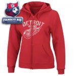 Женская толстовка Детройт Ред Уингз / Detroit Red Wings Women's Red Lasting Strength Full-Zip Fleece Hooded Sweatshirt