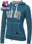 Женская толстовка Сан-Хосе Шаркс / San Jose Sharks Women's Team Thermal Lined Hooded Sweatshirt