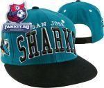 Кепка Сан-Хосе Шаркс / San Jose Sharks Teal Super Star Snapback Hat