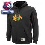 Кофта Чикаго Блэкхокс / Chicago Blackhawks Black Be Proud Hooded Fleece Sweatshirt