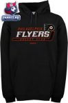 Толстовка Филадельфия Флайерз / Philadelphia Flyers Black Dashboard Fleece Hooded Sweatshirt
