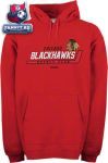 Кофта Чикаго Блэкхокс / Chicago Blackhawks Red Dashboard Fleece Hooded Sweatshirt