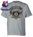 Футболка Бостон Брюинз / Boston Bruins 2011 NHL Eastern Conference Champions Official Locker Room T-Shirt