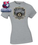 Женская футболка Бостон Брюинз / Boston Bruins Women's 2011 NHL Eastern Conference Champions Official Locker Room T-Shirt