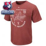 Футболка Детройт Ред Уингз / Detroit Red Wings Vintage Collection Defense Wins Pigment Dyed T-Shirt