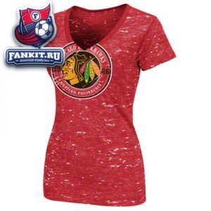 Женская футболка Чикаго Блэкхокс / woman t-shirt Chicago Blackhawks