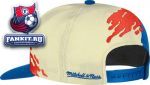 Кепка Нью-Йорк Айлендерс / New York Islanders Mitchell & Ness Cream Vintage 'Paintbrush' Snapback Hat