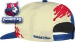 Кепка Виннипег Джетс / Winnipeg Jets Mitchell & Ness Cream Vintage 'Paintbrush' Snapback Hat