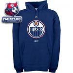 Толстовка Эдмонтон Ойлерз / Edmonton Oilers Primary Logo Hooded Fleece Sweatshirt