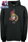 Толстовка Оттава Сенаторз / Ottawa Senators Primary Logo Hooded Fleece Sweatshirt