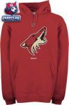 Толстовка Финикс Койотс / Phoenix Coyotes Primary Logo Hooded Fleece Sweatshirt