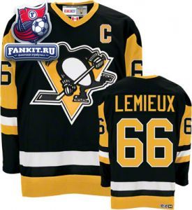 Игровой свитер Питтсбург Пингвинз Лемье Reebok / Pittsburgh Penguins Jersey