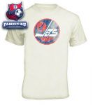 Футболка Виннипег Джетс / Winnipeg Jets Old Time Hockey Cream Fashion T-Shirt