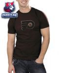Футболка Филадельфия Флайерз / Philadelphia Flyers Old Time Hockey Chocolate Fashion T-Shirt