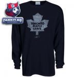 Футболка с длинным рукавом Reebok Торонто Мейпл Лифс / Toronto Maple Leafs Reebok Long Sleeve T-shirt