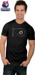 Футболка Филадельфия Флайерз / Philadelphia Flyers Old Time Hockey Black Fashion T-Shirt