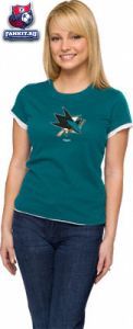 Женская футболка Сан-Хосе Шаркс / woman t-shirt San Jose Sharks