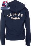 Женская толстовка Баффало Сейбрз / Buffalo Sabres Women's Queensboro Lace Hooded Sweatshirt