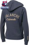 Женская толстовка Колорадо Эвеланш / Colorado Avalanche Women's Queensboro Lace Hooded Sweatshirt
