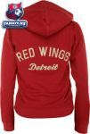 Женская толстовка Детройт Ред Уингз / Detroit Red Wings Women's Queensboro Lace Hooded Sweatshirt