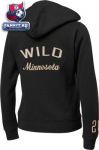 Женская толстовка Миннесота Уайлд / Minnesota Wild Women's Queensboro Lace Hooded Sweatshirt