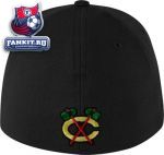 Кепка Чикаго Блэкхокс / Chicago Blackhawks Bullpen Closer '47 Brand Structured Stretch Fit Hat